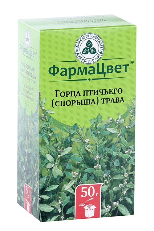 Горца птичьего (Спорыша) трава ФармаЦвет, 50 г, сырье растительное измельченное