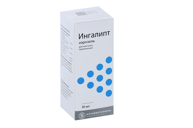 Ингалипт, 30 мл, аэрозоль