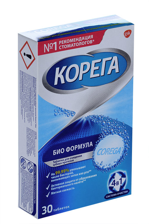 Таблетки Корега Био Формула, 30 шт