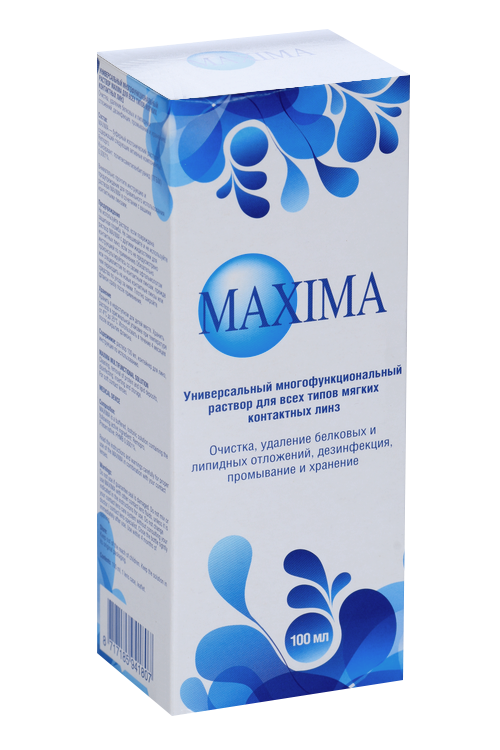 Максима, 100 мл, раствор для ухода за линзами
