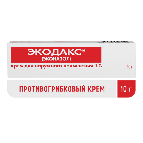 Экодакс 1%, 10 г, крем для наружного применения